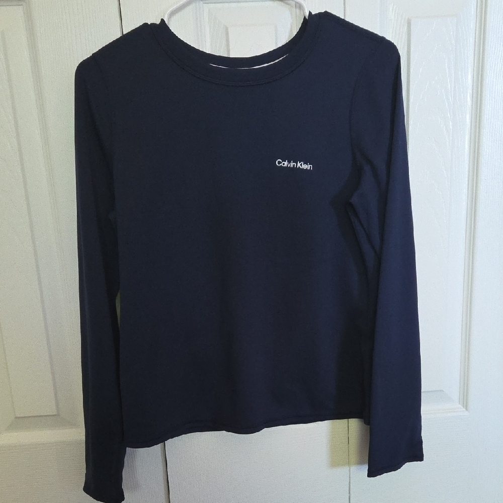 Calvin Klein Blue Long Sleeve Tee